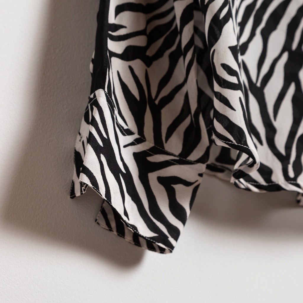 Zebra print chemise