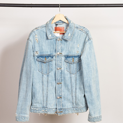 [E10140 hanan morgan] denim jacket