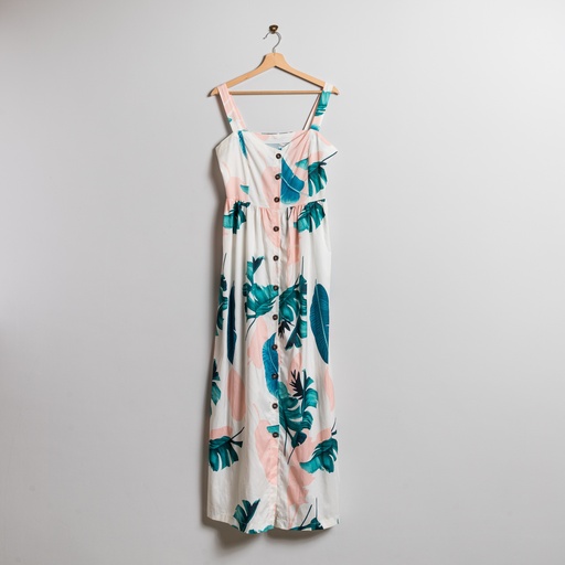 [E7650 ranis yehia] Floral dress