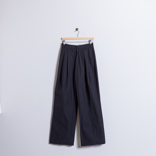 [E10973 shahinda] Black Wide Leg Pants